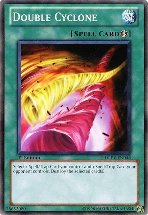 Double Cyclone DREV-EN046 card from Duelist Revolution