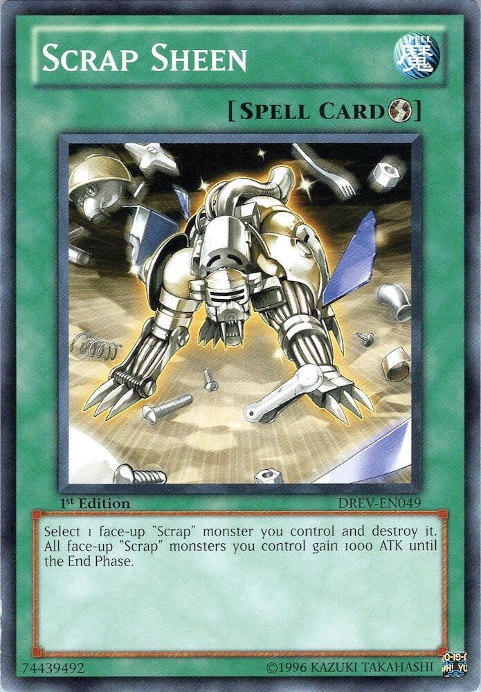 Scrap Sheen DREV-EN049 card from Duelist Revolution