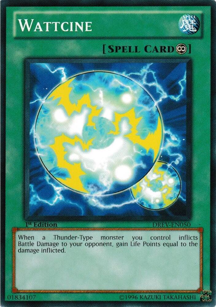 Wattcine DREV-EN050 card from Duelist Revolution