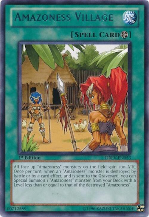 Amazoness Village DREV-EN053 card from Duelist Revolution
