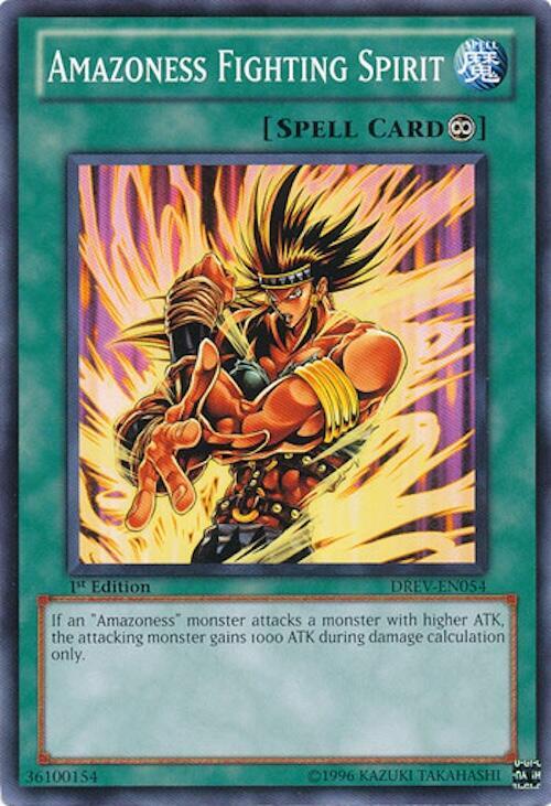Amazoness Fighting Spirit DREV-EN054 card from Duelist Revolution