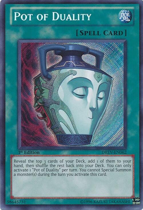Pot of Duality DREV-EN062 card from Duelist Revolution