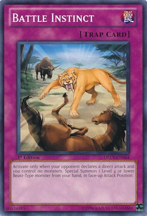 Battle Instinct DREV-EN064 card from Duelist Revolution