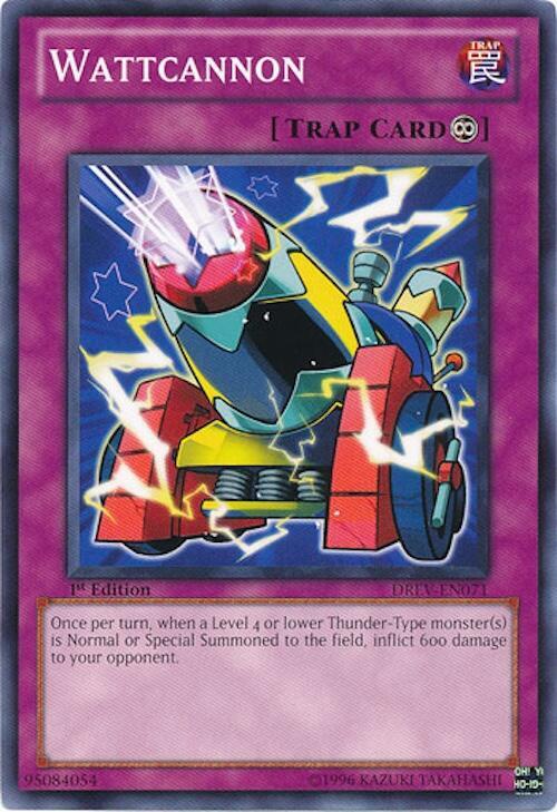Wattcannon DREV-EN071 card from Duelist Revolution