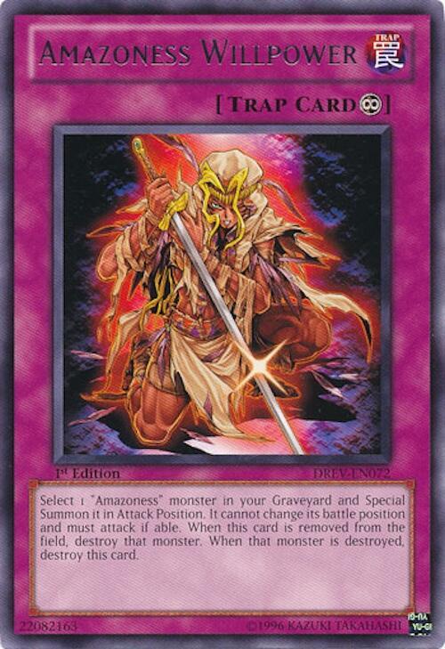 Amazoness Willpower DREV-EN072 card from Duelist Revolution