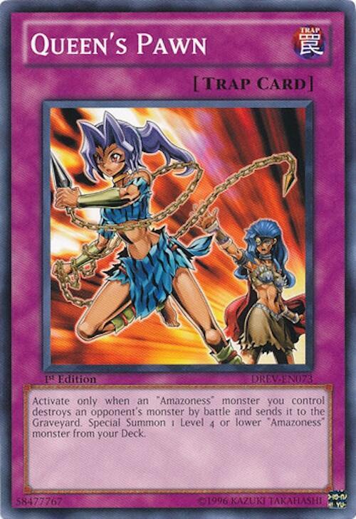 Queen's Pawn DREV-EN073 card from Duelist Revolution
