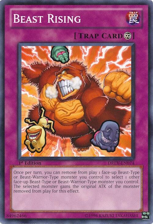 Beast Rising DREV-EN074 card from Duelist Revolution
