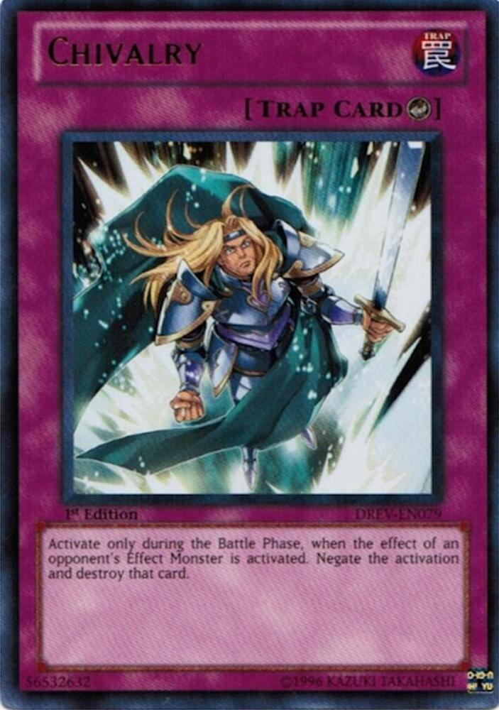 Chivalry DREV-EN079 card from Duelist Revolution