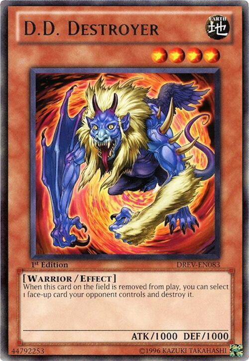 D.D. Destroyer DREV-EN083 card from Duelist Revolution