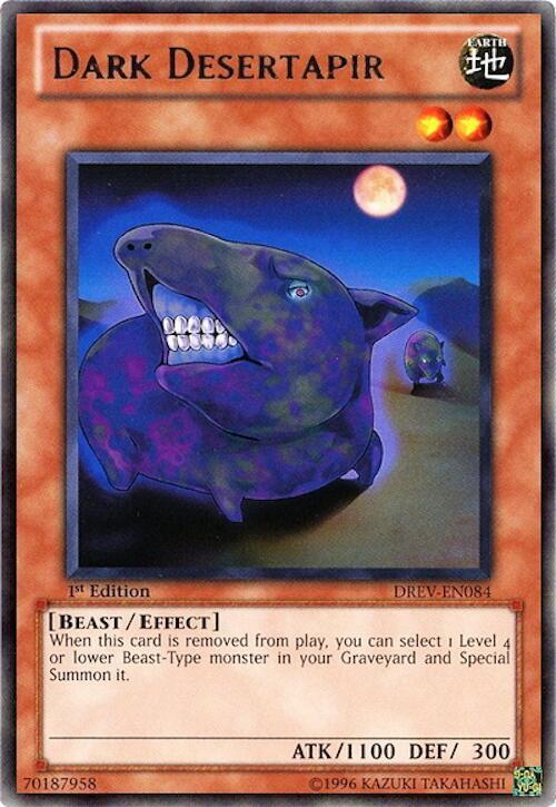 Dark Desertapir DREV-EN084 card from Duelist Revolution