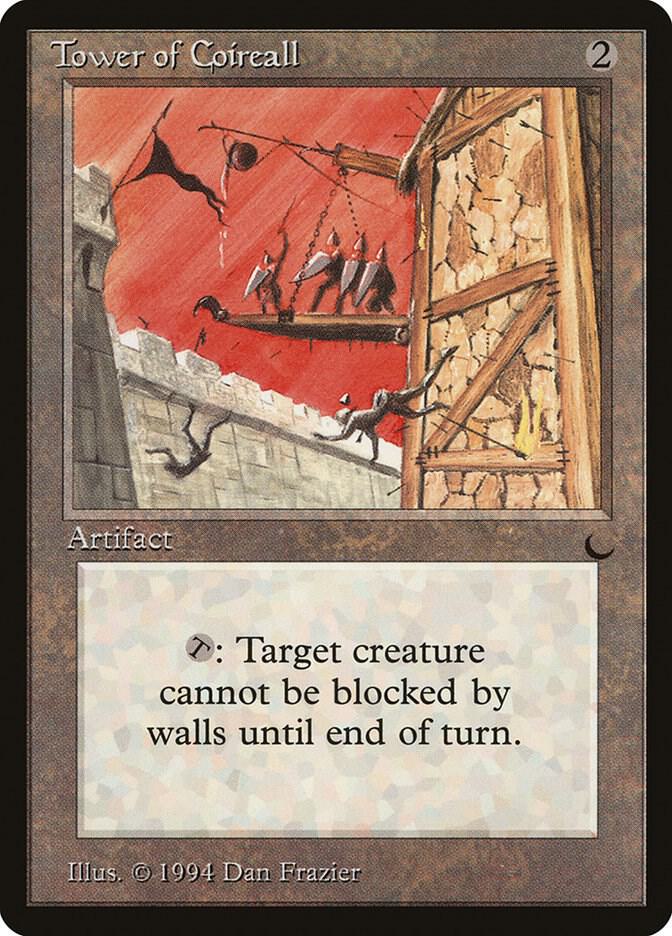 Tower of Coireall card from The Dark