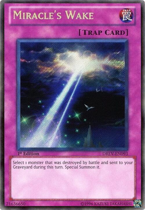 Miracle's Wake DREV-EN093 card from Duelist Revolution