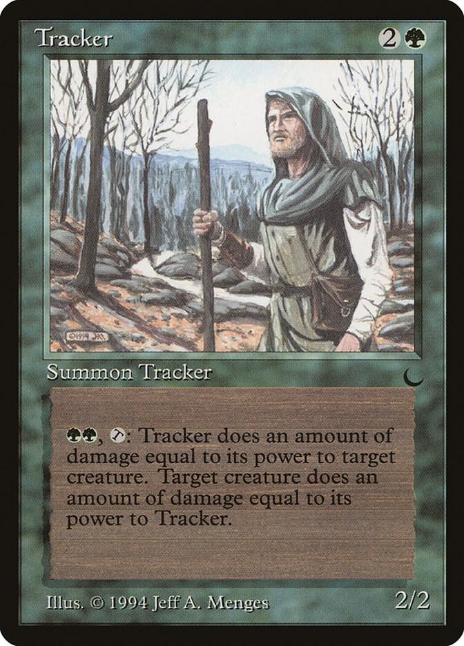 Tracker card from The Dark