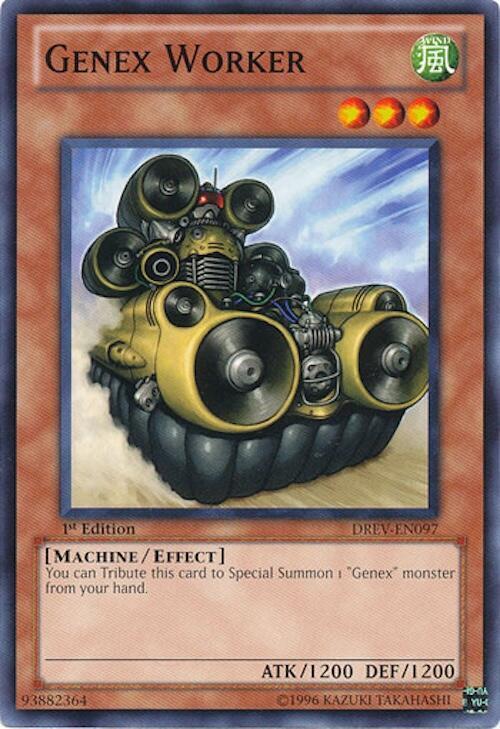 Genex Worker DREV-EN097 card from Duelist Revolution