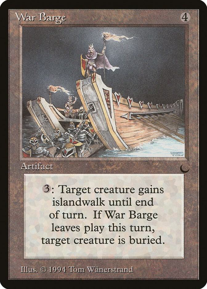 War Barge card from The Dark