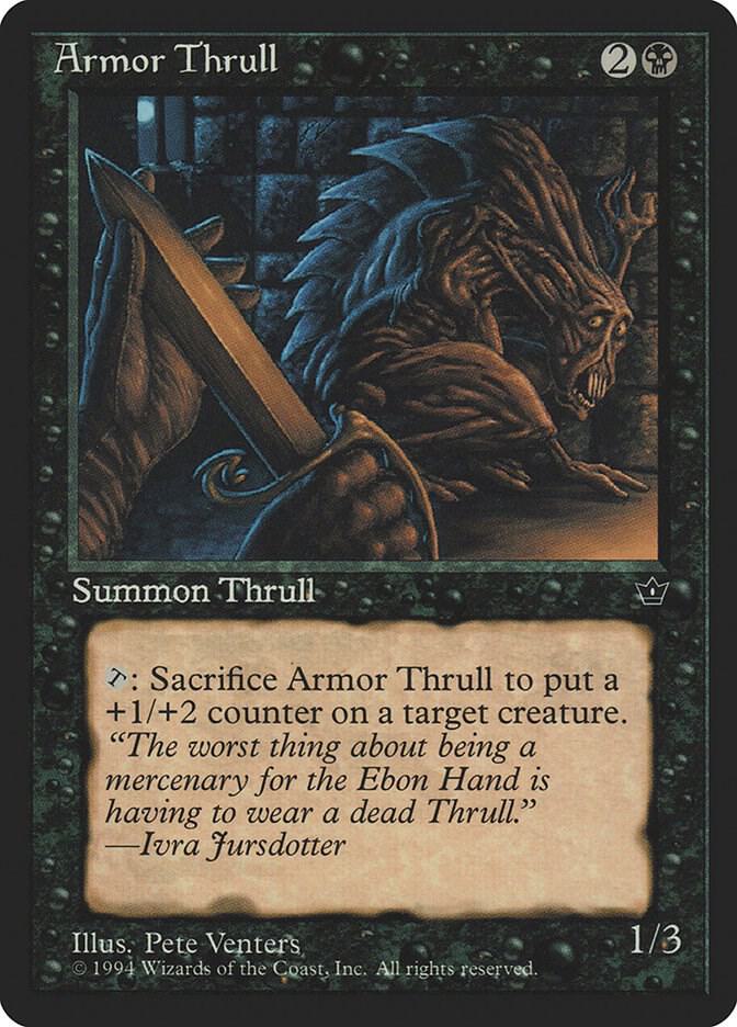 Armor Thrull (Venters) card from Fallen Empires