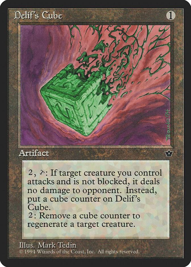 Delif's Cube card from Fallen Empires