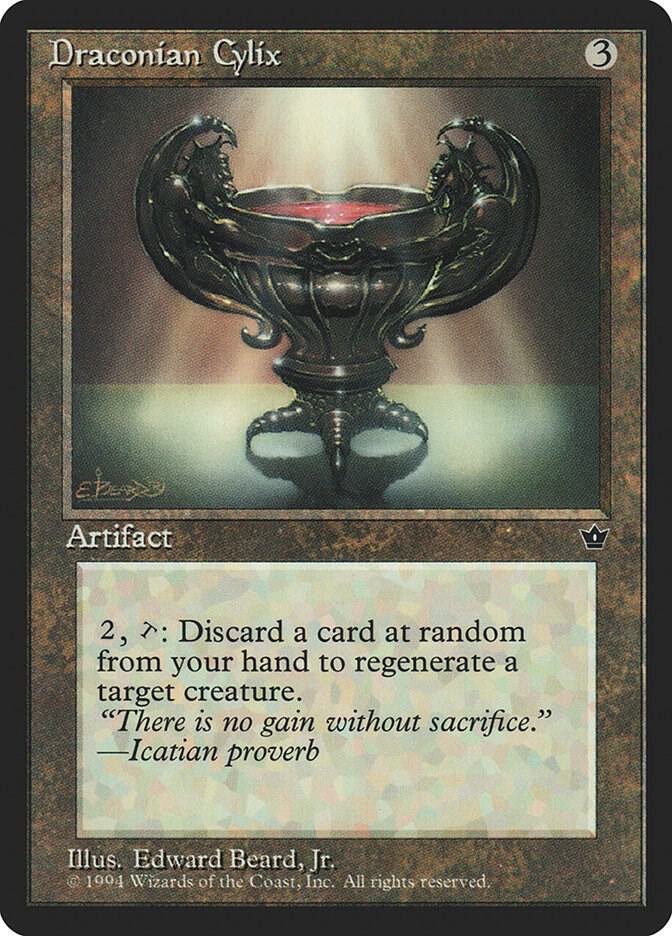 Draconian Cylix card from Fallen Empires