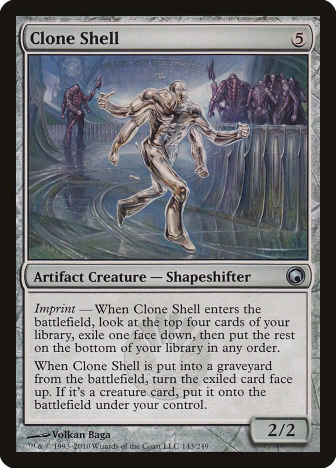 Clone Shell 143 card from Scars of Mirrodin