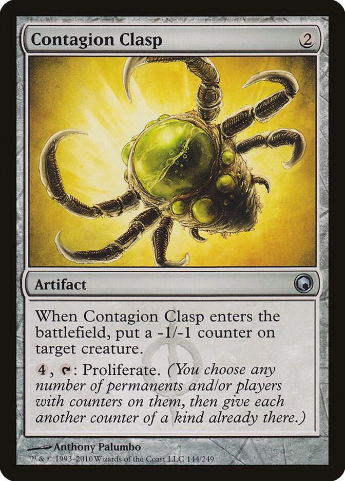 Contagion Clasp 144 card from Scars of Mirrodin