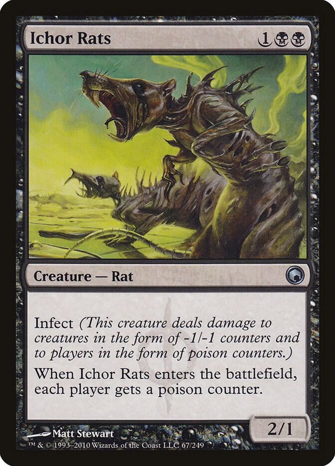 Ichor Rats 67 card from Scars of Mirrodin