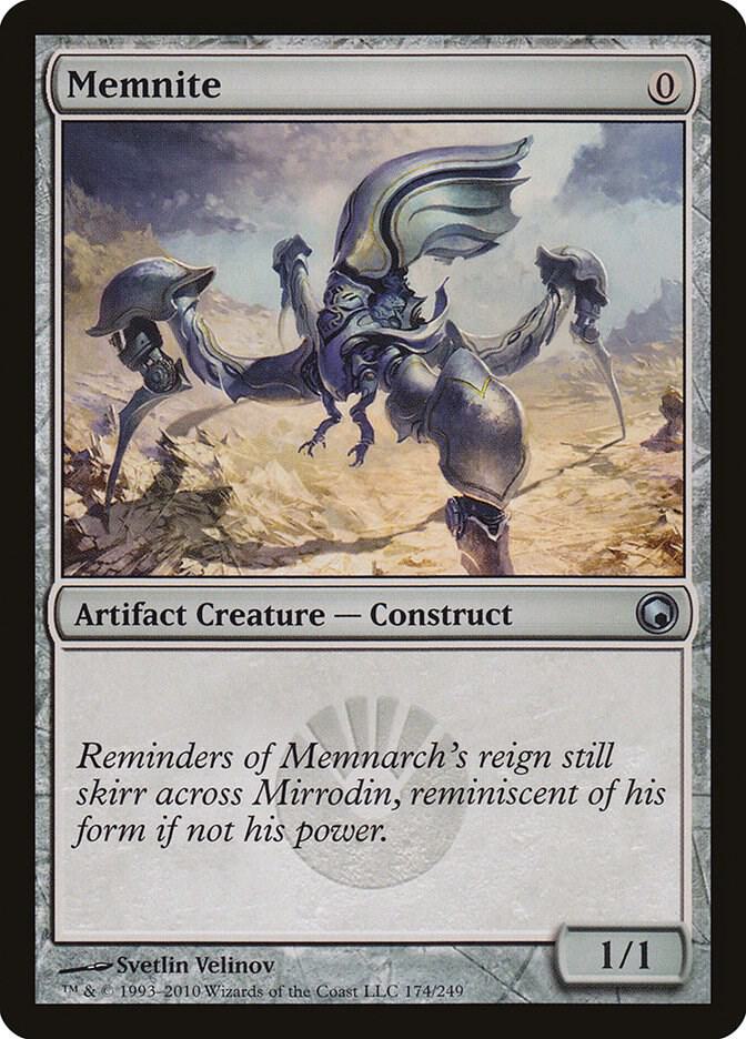 Memnite 174 card from Scars of Mirrodin