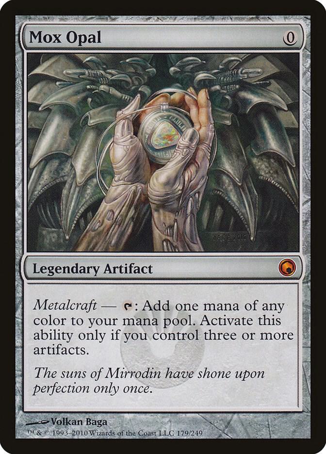 Mox Opal 179 card from Scars of Mirrodin