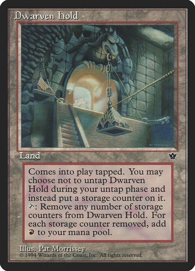 Dwarven Hold card from Fallen Empires