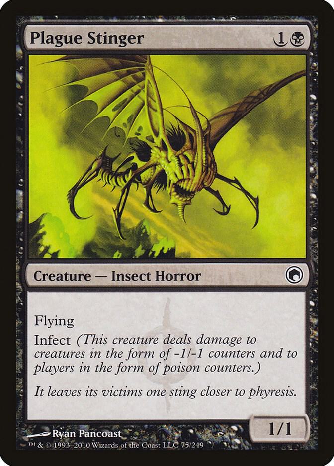 Plague Stinger 75 card from Scars of Mirrodin