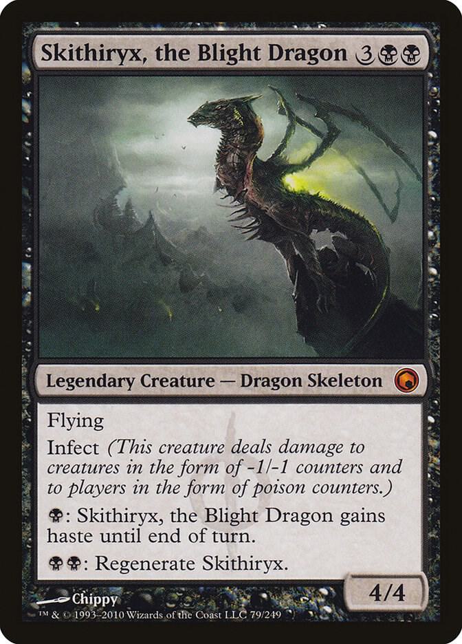 Skithiryx, the Blight Dragon 79 card from Scars of Mirrodin