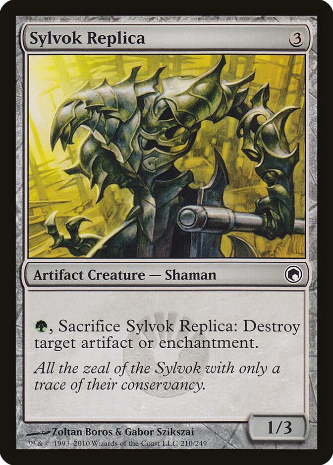 Sylvok Replica 210 card from Scars of Mirrodin
