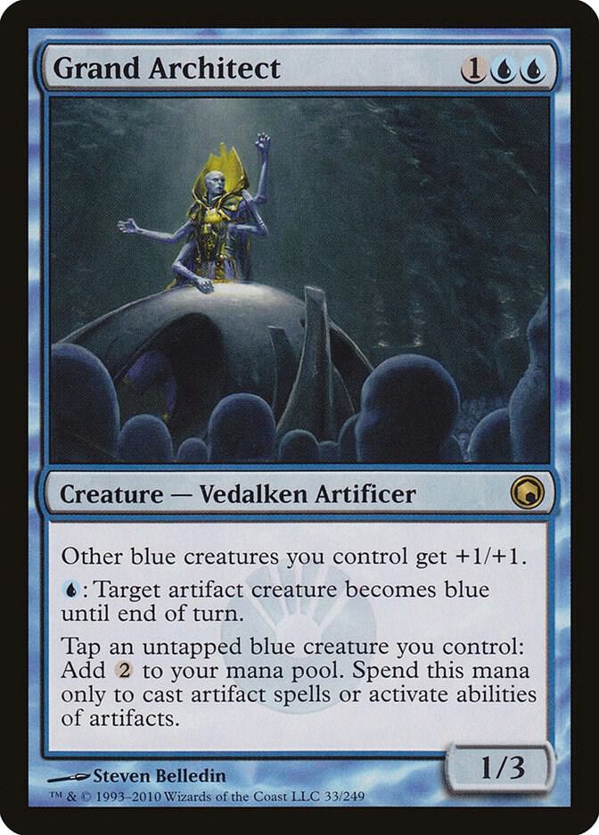 Grand Architect 33 card from Scars of Mirrodin