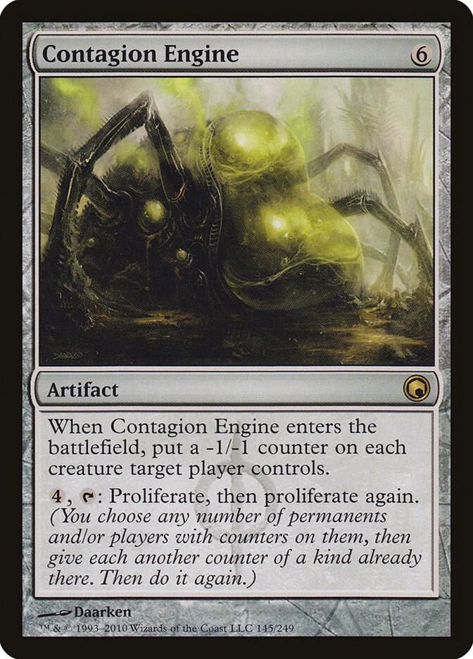 Contagion Engine 145 card from Scars of Mirrodin