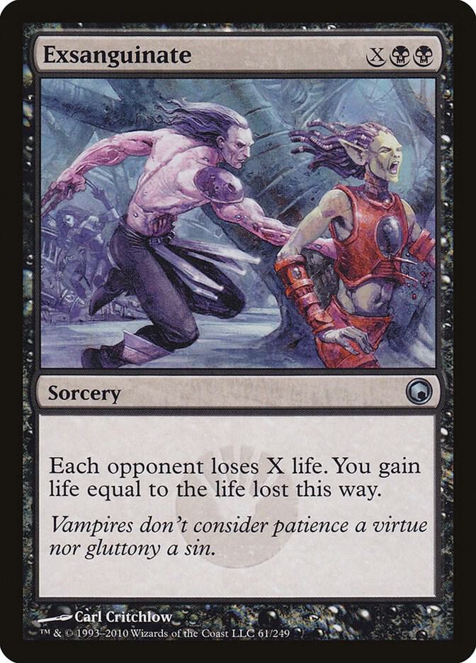 Exsanguinate 61 card from Scars of Mirrodin