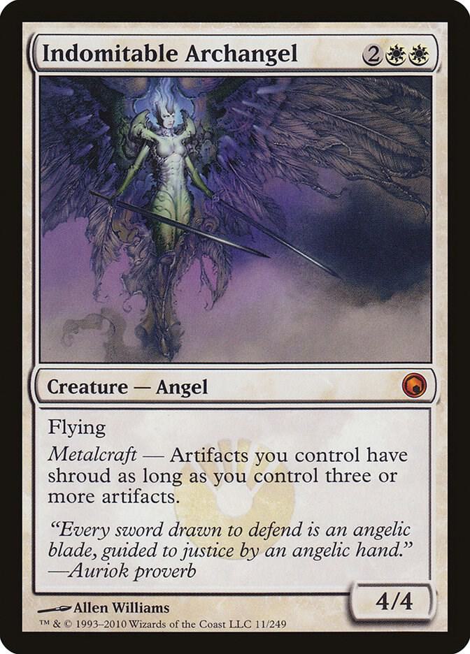 Indomitable Archangel 11 card from Scars of Mirrodin