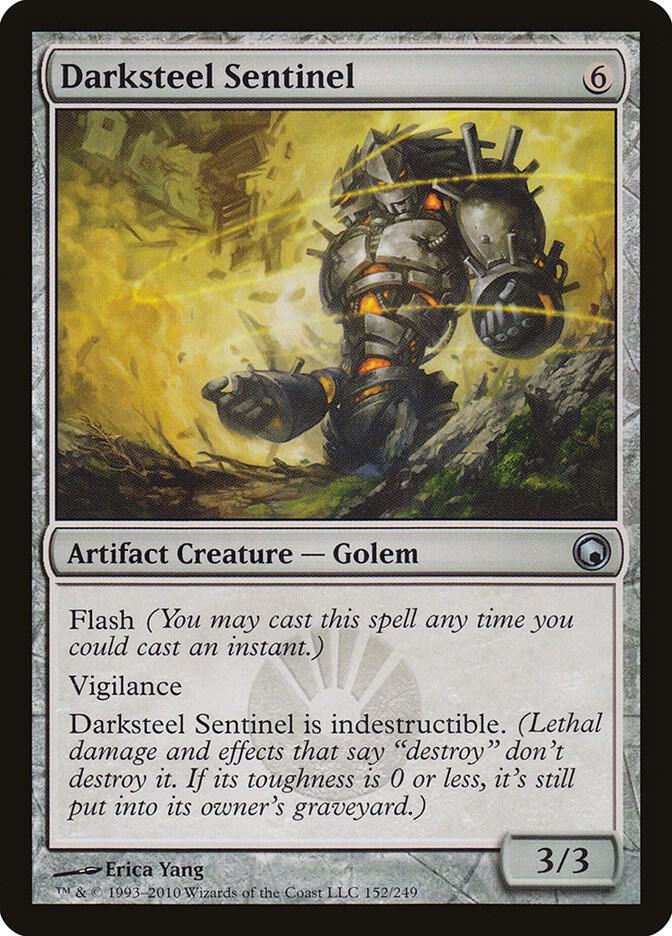 Darksteel Sentinel 152 card from Scars of Mirrodin