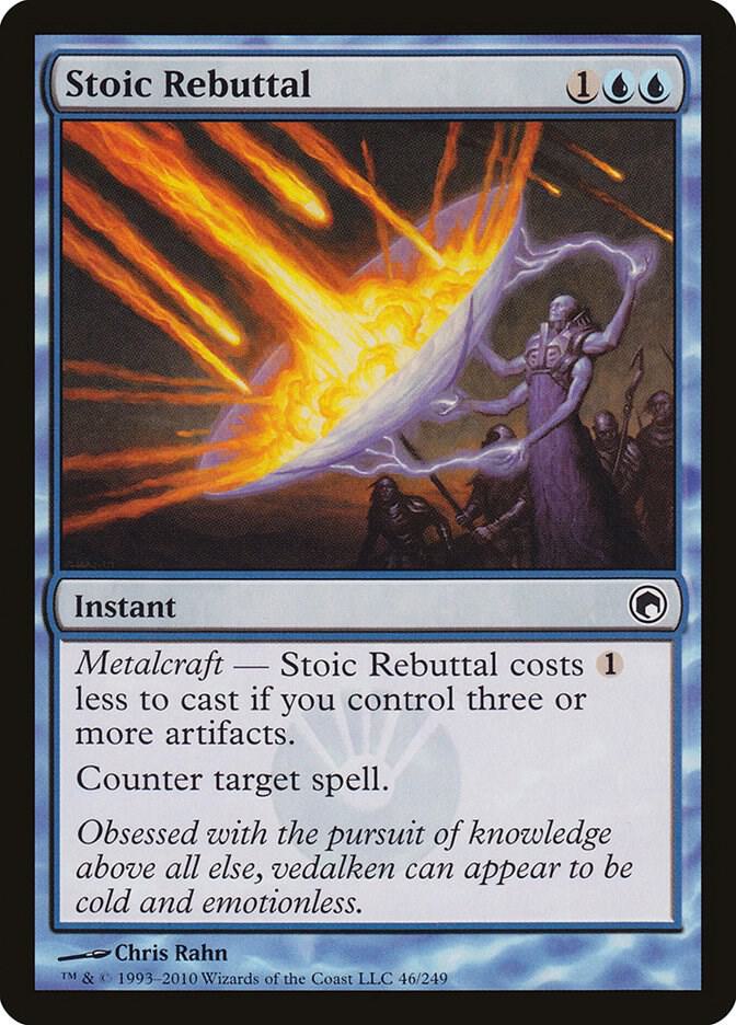 Stoic Rebuttal 46 card from Scars of Mirrodin
