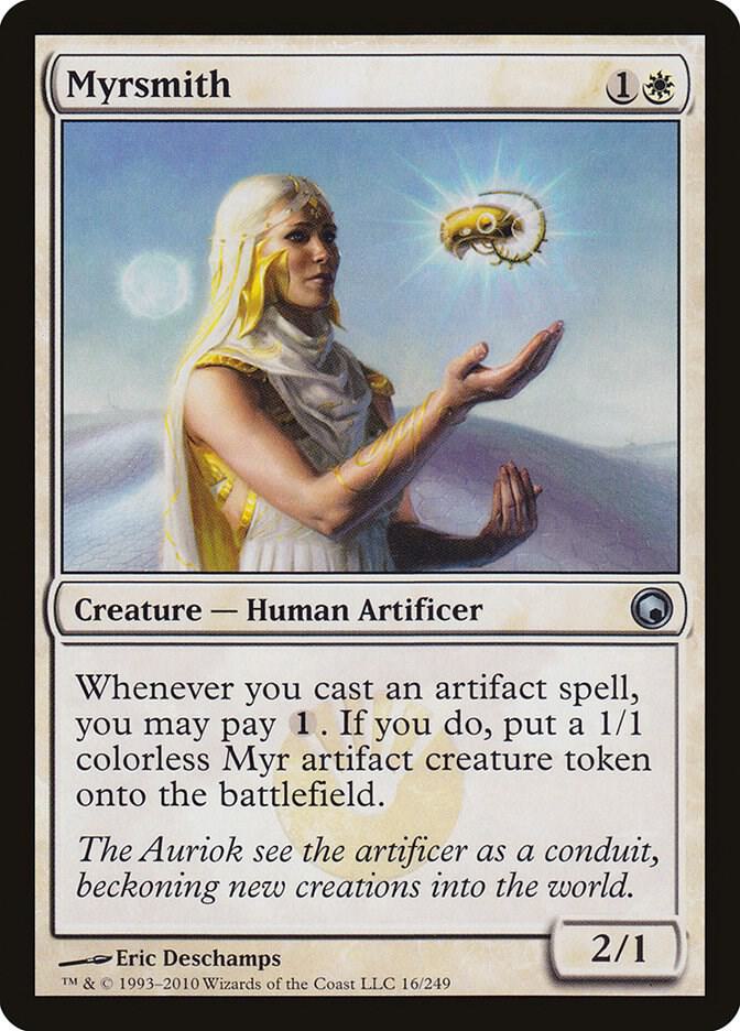 Myrsmith 16 card from Scars of Mirrodin