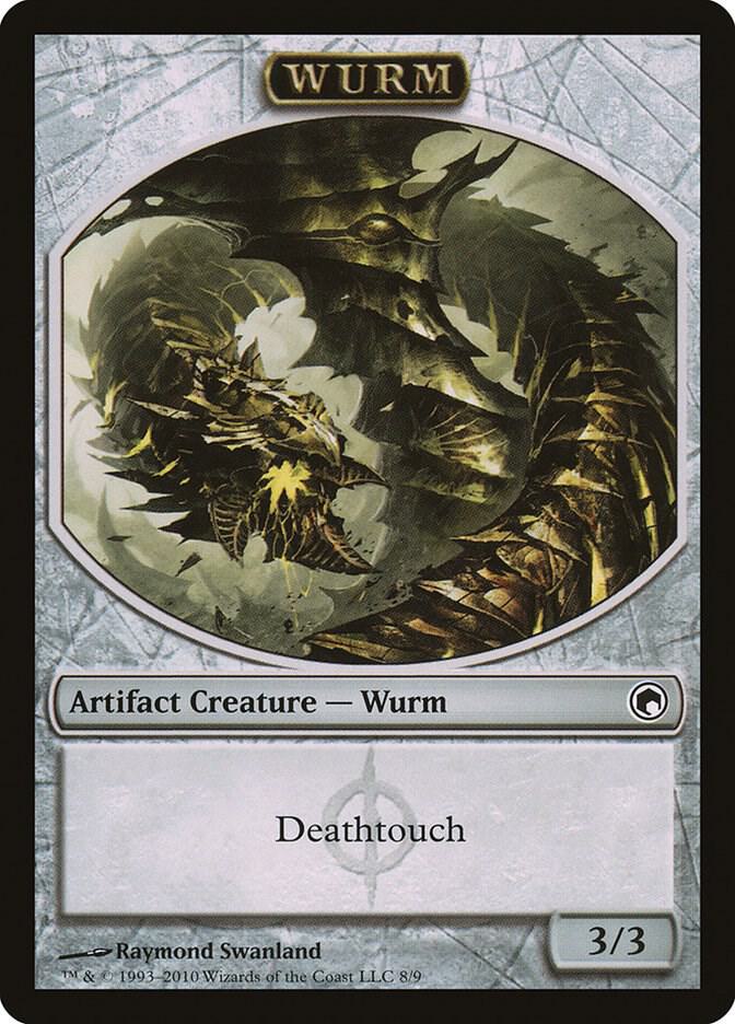 Wurm Token 8 card from Scars of Mirrodin