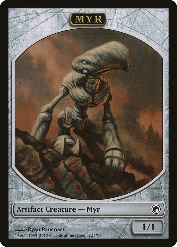 Myr Token 7 card from Scars of Mirrodin