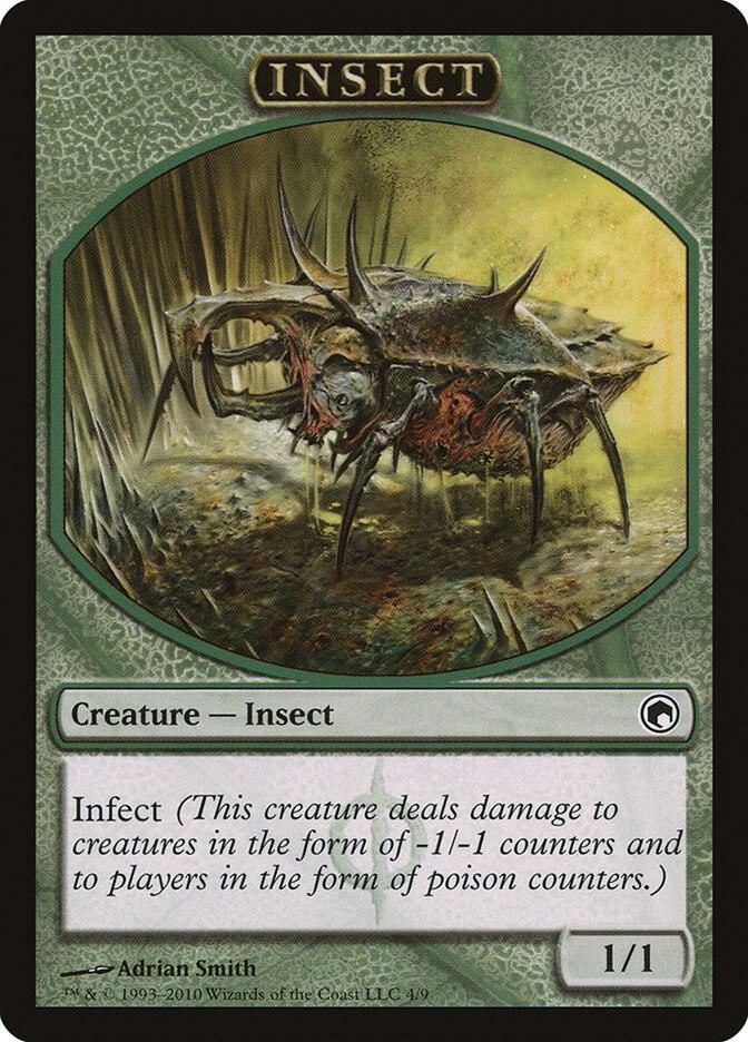 Insect Token 4 card from Scars of Mirrodin
