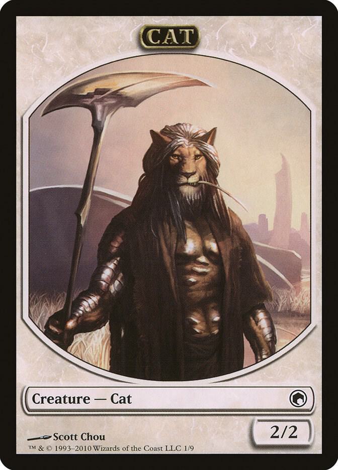 Cat Token 1 card from Scars of Mirrodin