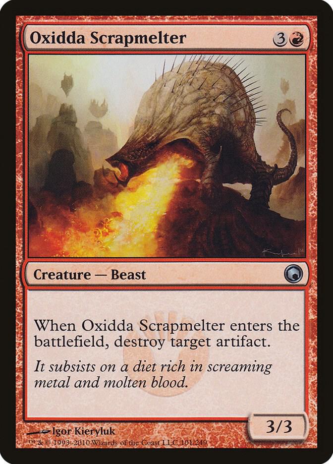 Oxidda Scrapmelter 101 card from Scars of Mirrodin