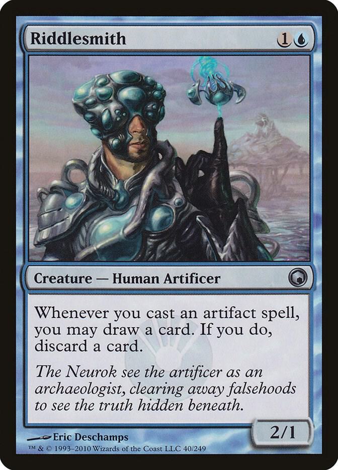 Riddlesmith 40 card from Scars of Mirrodin