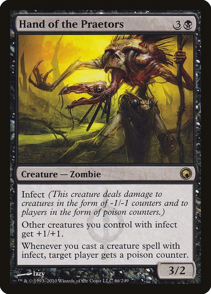 Hand of the Praetors 66 card from Scars of Mirrodin