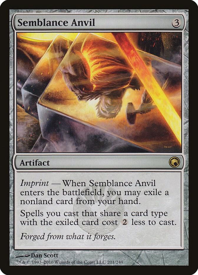 Semblance Anvil 201 card from Scars of Mirrodin