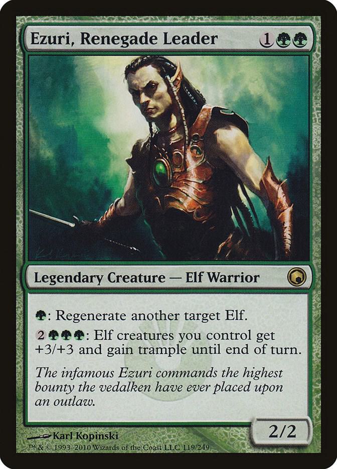 Ezuri, Renegade Leader 119 card from Scars of Mirrodin