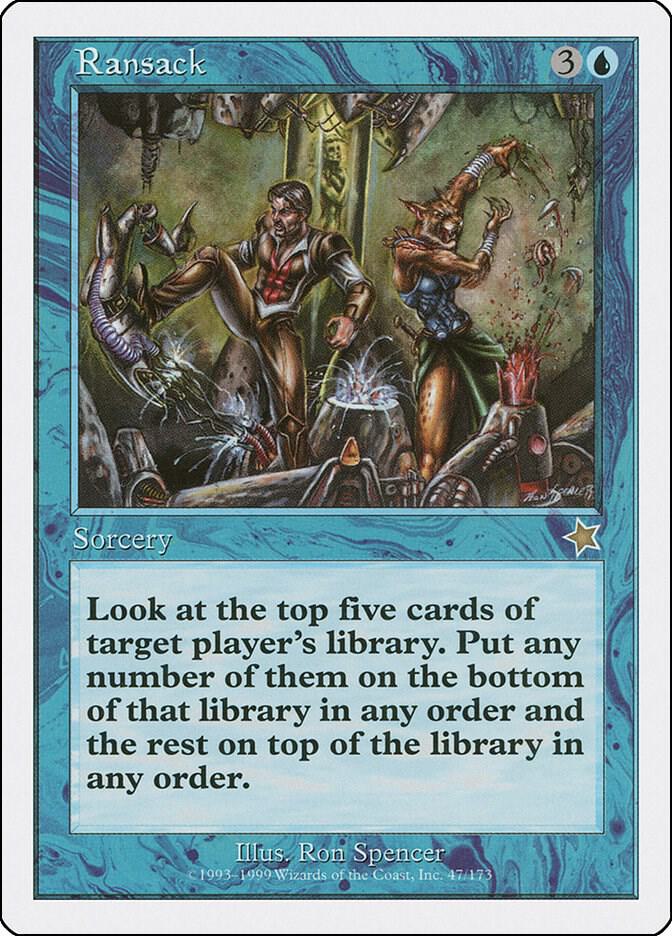 Ransack 47 card from Starter 1999