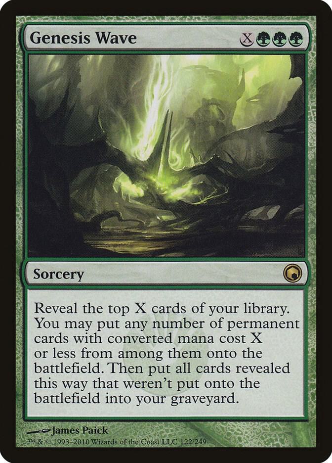 Genesis Wave 122 card from Scars of Mirrodin