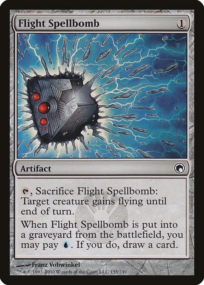 Flight Spellbomb 155 card from Scars of Mirrodin